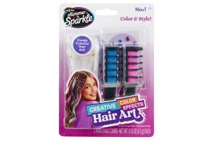 Shimmer'n Sparkle hajdekoráló készlet - színes kréták