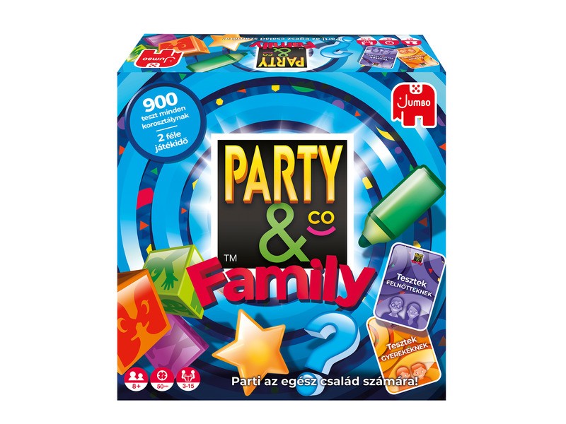 Party&Co család társasjáték - családi játék 8+
