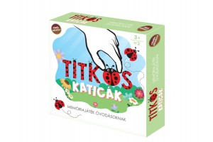 Titkos katicák társasjáték doboz