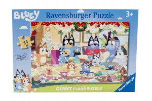 Puzzle 24 db – Bluey karácsonyi kép