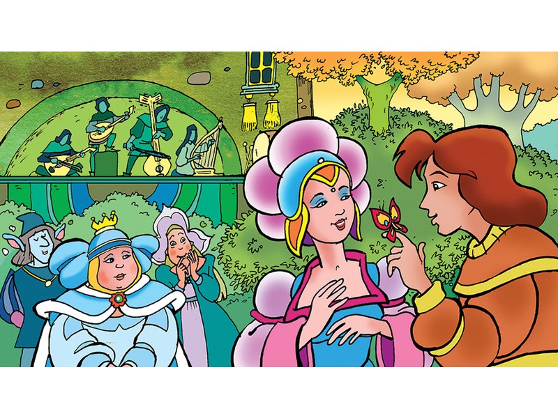 Diafilm — Az ördög három aranyhajszála (33 kocka)