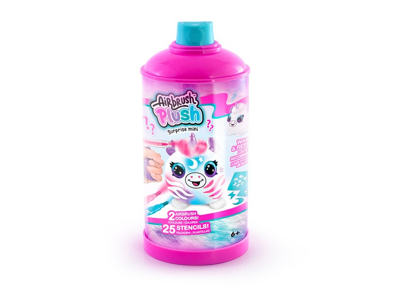 Airbrush Plush - színezhető meglepetés mini plüss