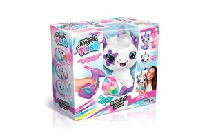 Színezhető airbrush plüss unikornis — világító részlet