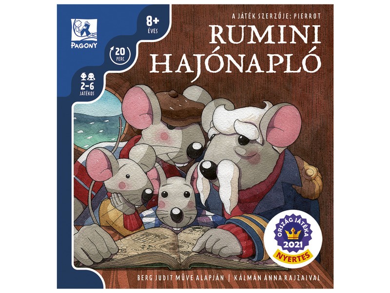 Rumini Hajónapló társasjáték - doboz