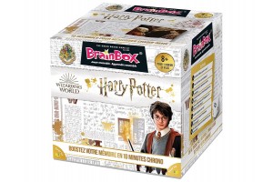 Brainbox Harry Potter társasjáték - 55 kártya, homokóra