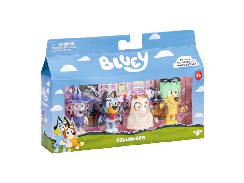 Bluey jelmezes parti szett - 4 figura