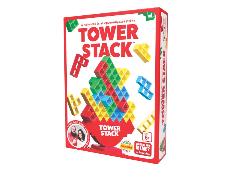 What do you meme? Tower Stack ügyességi játék doboz