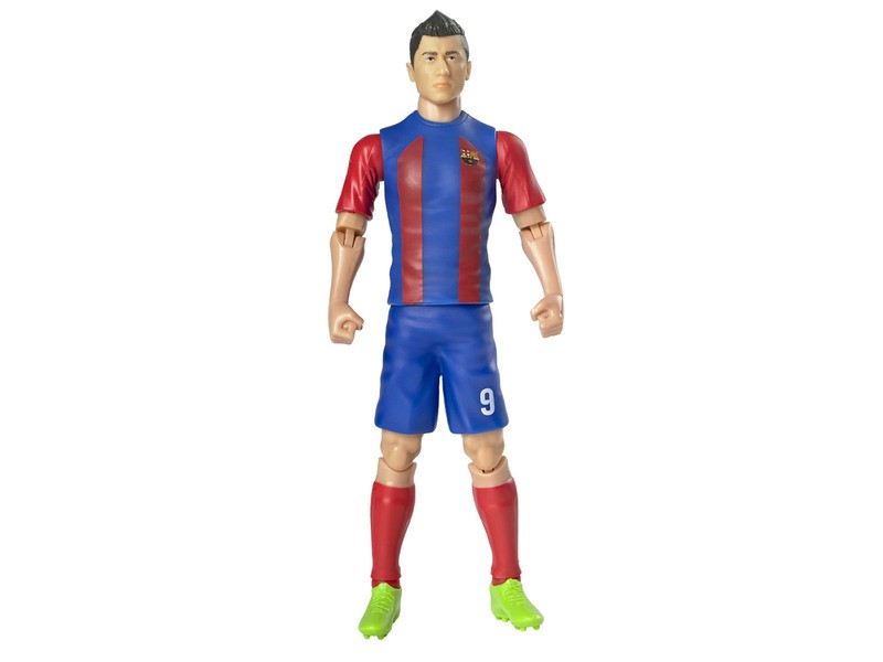 Lewandowski 20 cm figura - FC Barcelona mezben