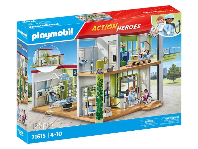Playmobil Modern kórház játék szett