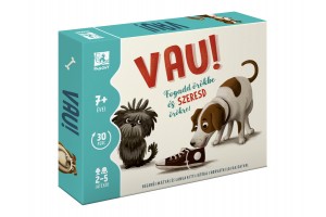 Vau társasjáték – gyűjts öt kutyust, 2–5 játékos (7+)