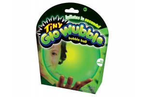 Szuper rugalmas sötétben világító zöld labda