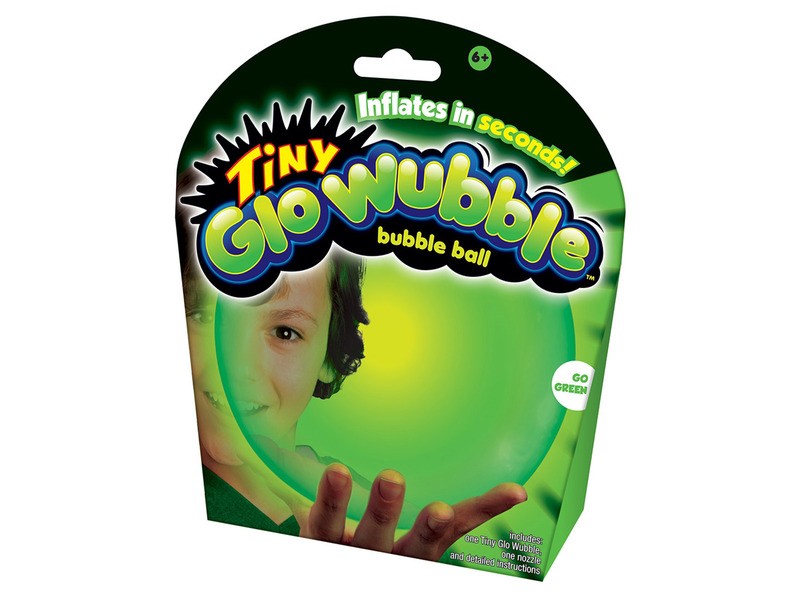 Szuper rugalmas sötétben világító zöld labda