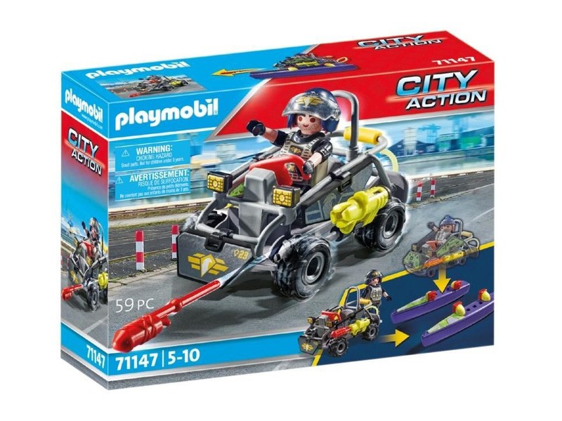 Playmobil SWAT terepjáró quad (71147) — termékkép
