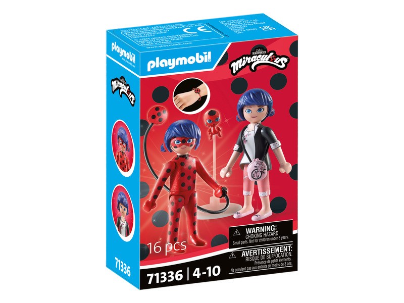 Playmobil Miraculous Marinette és Katicabogár