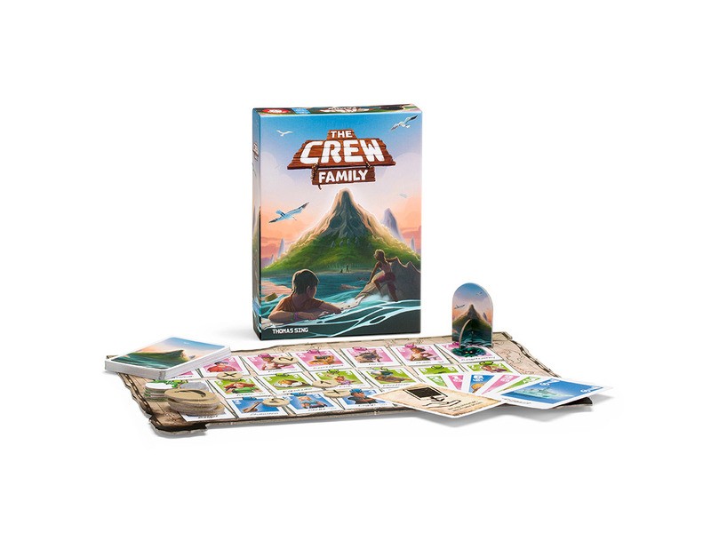 The Crew Family társasjáték – családi űrküldetés