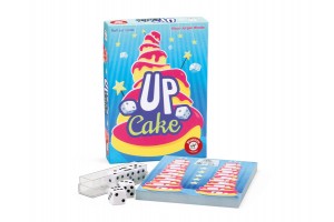 Upcake társasjáték doboz és kiegészítők