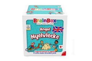 Brainbox - Angol nyelvlecke játékdoboz és kártyák