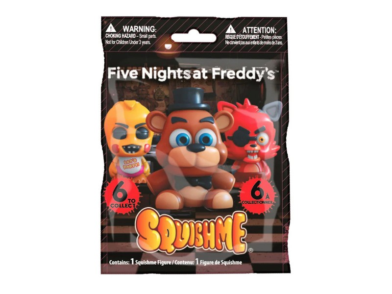 Five Nights at Freddys Squishme puha figura