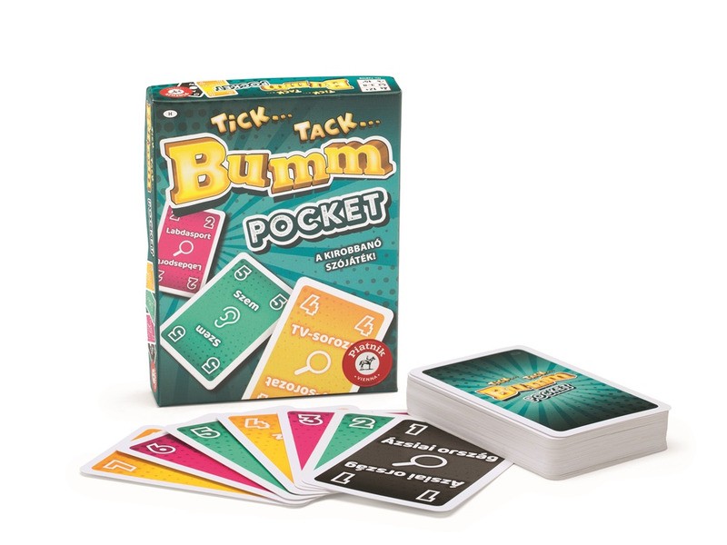 Tick Tack Bumm Pocket - kompakt társasjáték