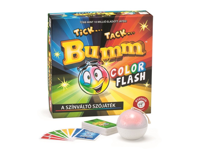Tick Tack Bumm Color Flash - családi társasjáték