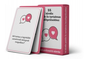 55 kérdés kártyajáték — pozitív beszélgetések