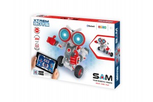 Sam építhető robot, 130 db — telefonos vezérlés