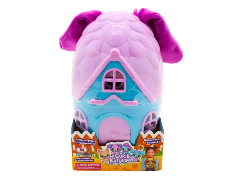 Cuki kutyusok házikóban - 6 féle