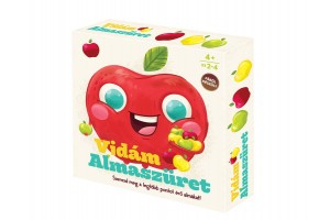 Vidám Almaszüret társasjáték - doboz