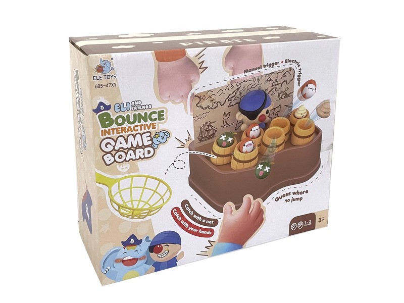 A kalózhajó kincsei társasjáték doboza