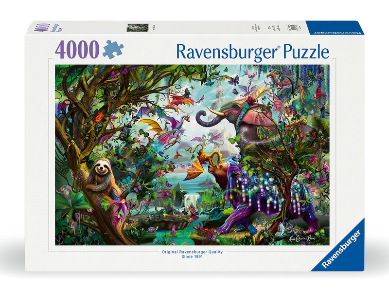 Trópusi sárkányok - 4000 db puzzle