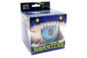 Szörnyecske szivacslabda (8 féle) – puha színes labda