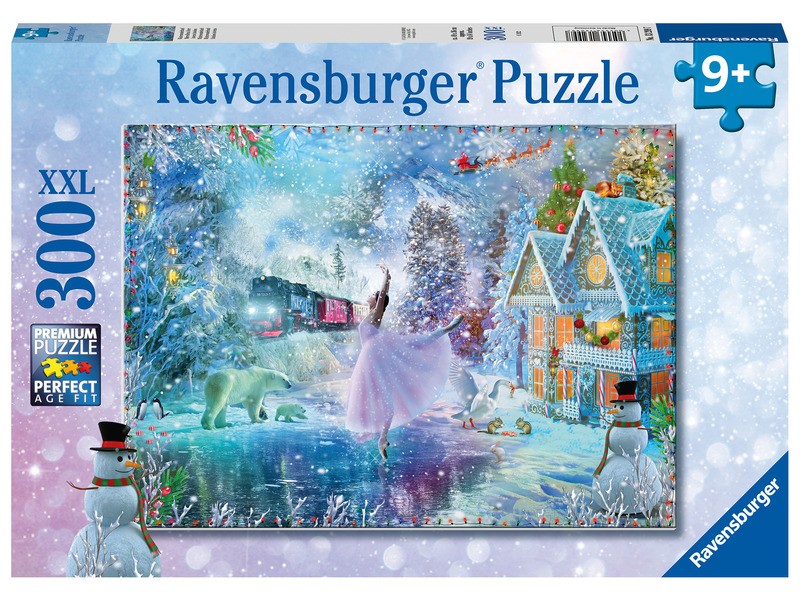 Puzzle 300 db - Téli csodaország, részletgazdag kép