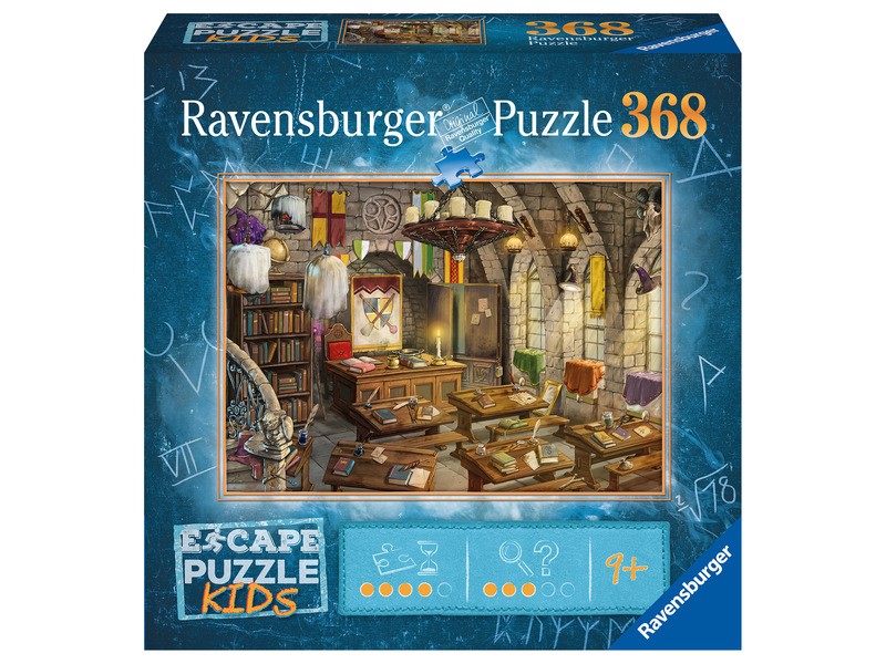 Puzzle Escape 368 db – kirakott kép: Varázslatos káosz