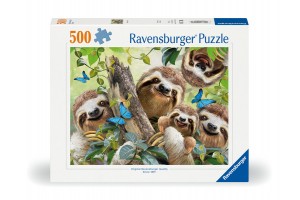 Lajhár szelfi - 500 db puzzle