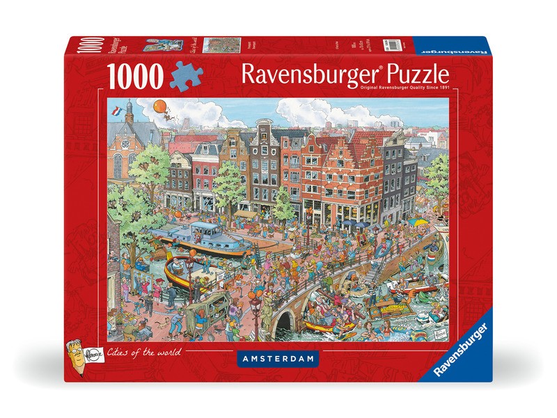 Amszterdam - 1000 db puzzle