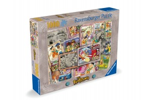 Puzzle 1000 db - Flinstonsék - részletgazdag kép