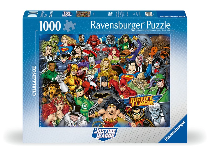 Puzzle 1000 db - DC Comics kihívás kép