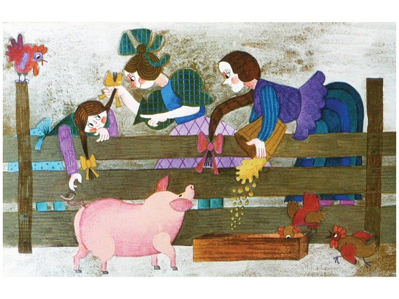 A kis gömböc — illusztráció: Rákosy Anikó