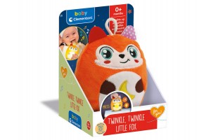 Baby Clementoni Ragyogj plüss róka