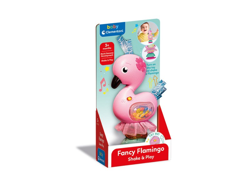 Baby Clementoni Flamingó elektromos csörgő