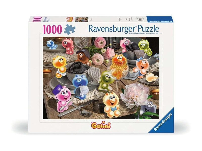 Gelinik az asztalon - 1000 db puzzle