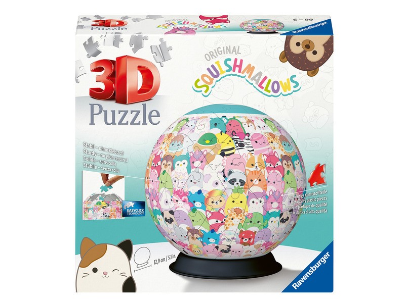 Squichmallows 3D puzzle — 72 db