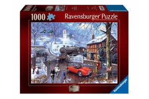 Puzzle 1000 db - Vonatállomás borítókép