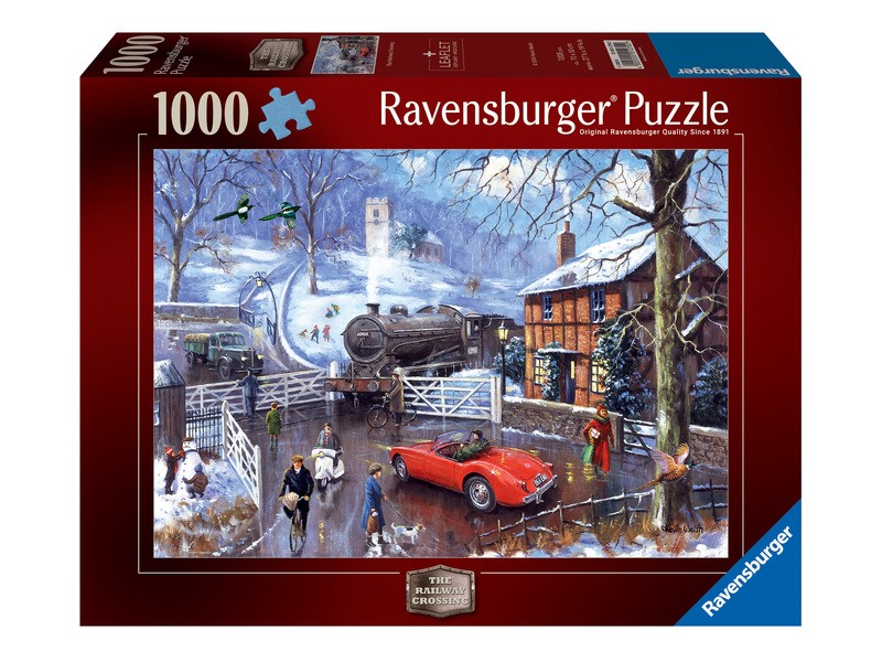 Puzzle 1000 db - Vonatállomás borítókép