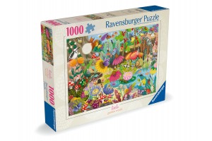 Puzzle 1000 db - Virágos kert