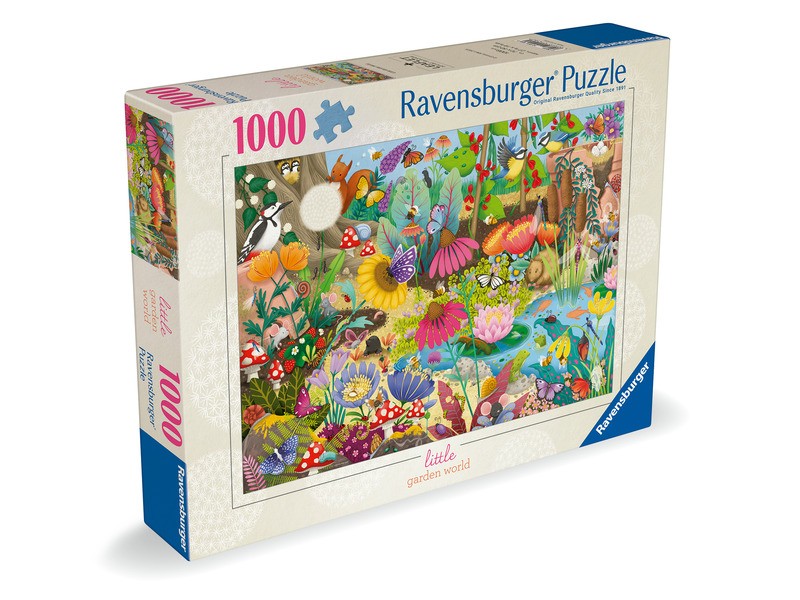 Puzzle 1000 db - Virágos kert