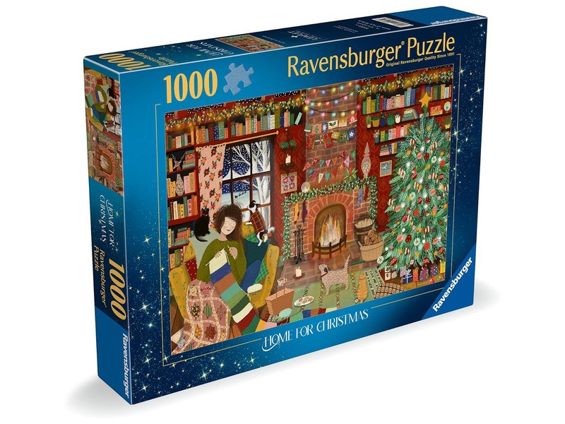 Puzzle 1000 db - Karácsonyi otthon