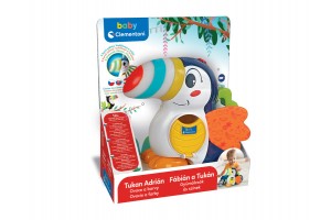 Fábián a Tukán - interaktív beszélő madár