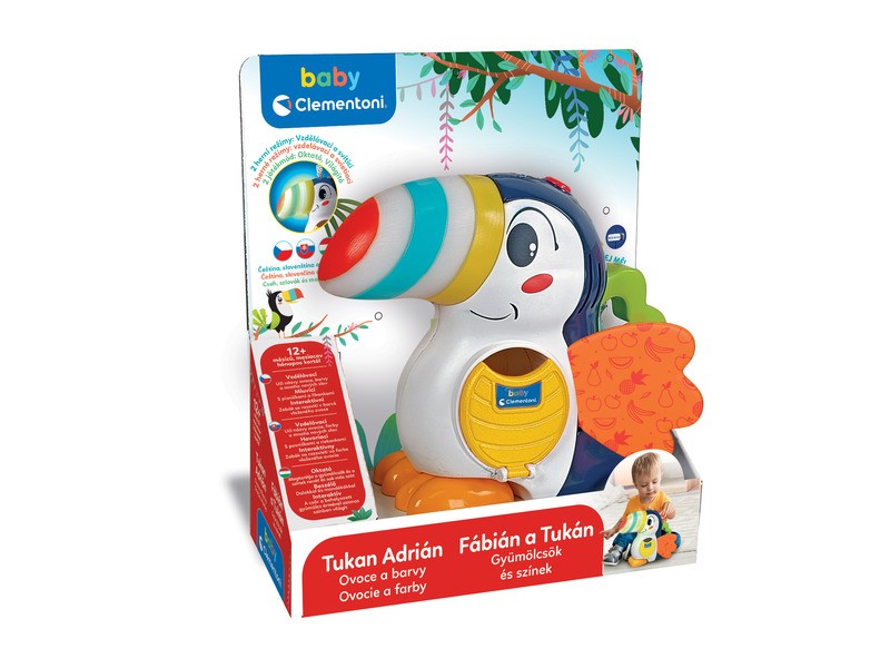 Fábián a Tukán - interaktív beszélő madár