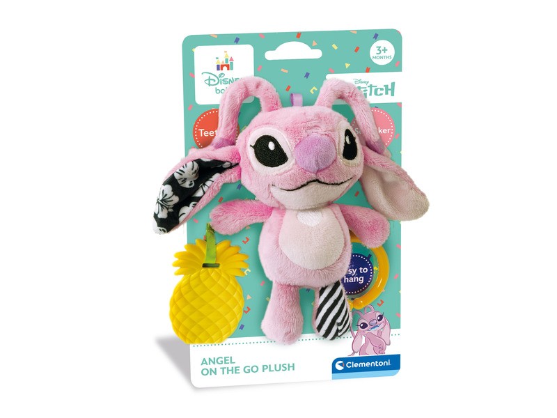 Baby Clementoni Angel csörgős plüssfigura - babajáték